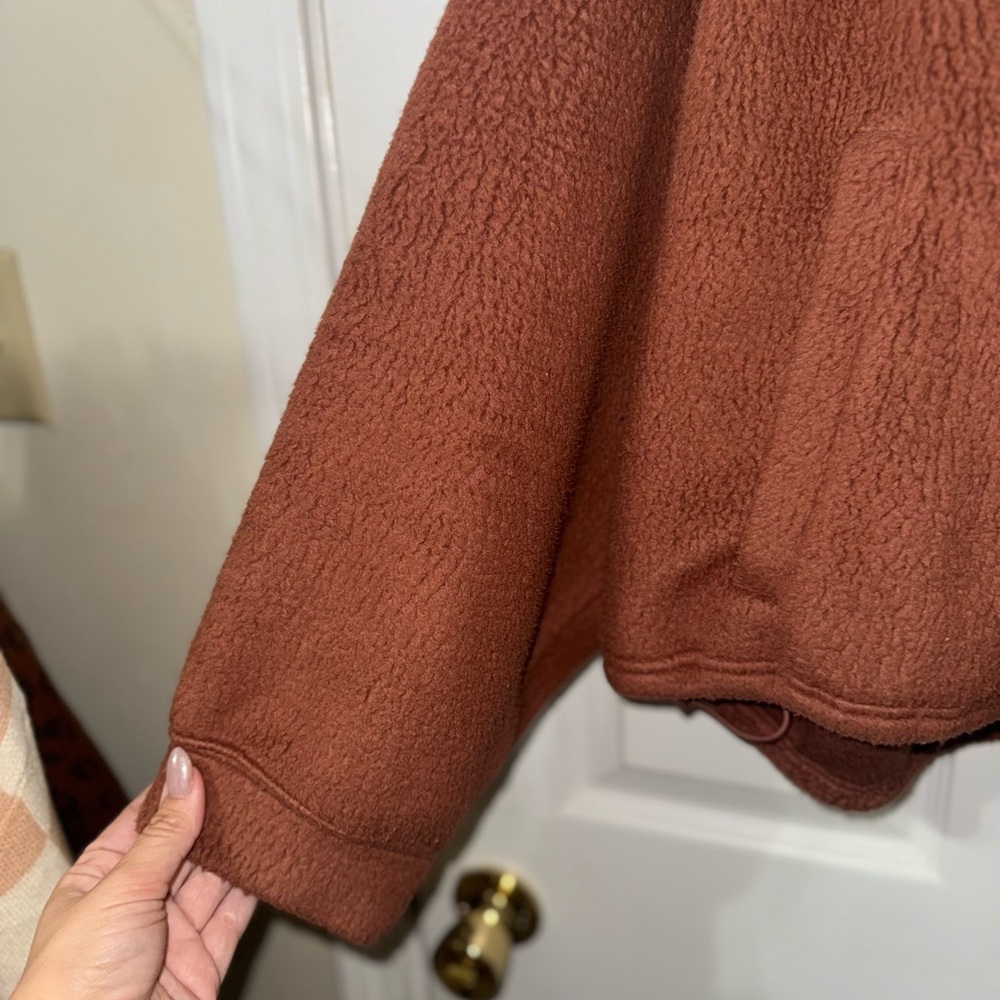 Cropped Quarter Zip Pullover by Old Navy - Picture 6 of 8
